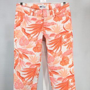 Old Navy Tropical Skinny Pants